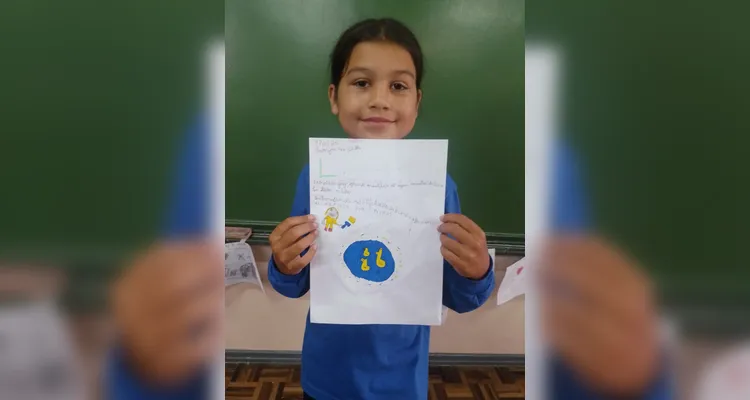 Confira como ficaram as produções dos educandos.
