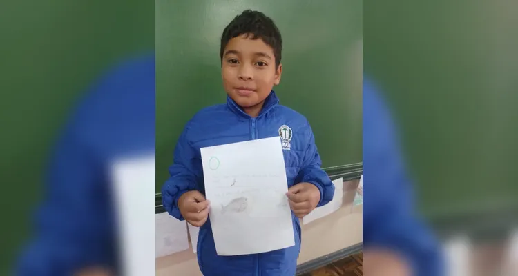Confira como ficaram as produções dos educandos.