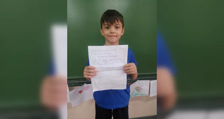 Confira como ficaram as produções dos educandos.