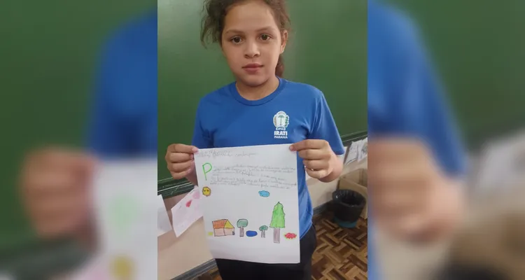Confira como ficaram as produções dos educandos.