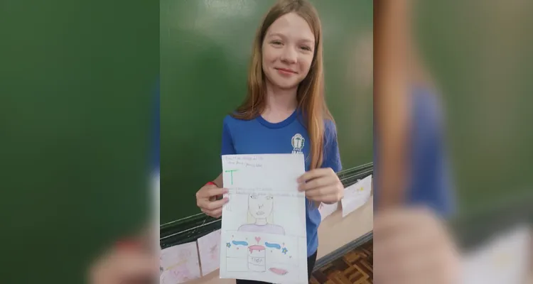 Confira como ficaram as produções dos educandos.