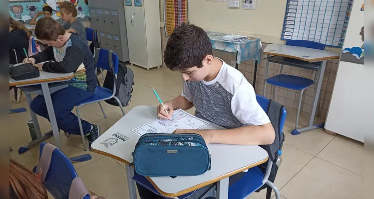 Confira os registros do amplo e diversificado trabalho ambiental em sala de aula.