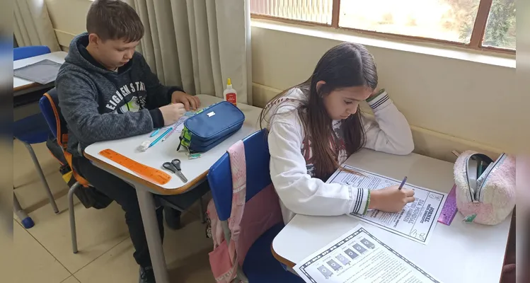 Confira os registros do amplo e diversificado trabalho ambiental em sala de aula.