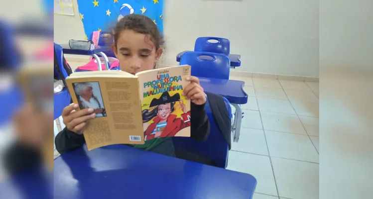 Confira a série de registros do amplo trabalho em sala de aula.