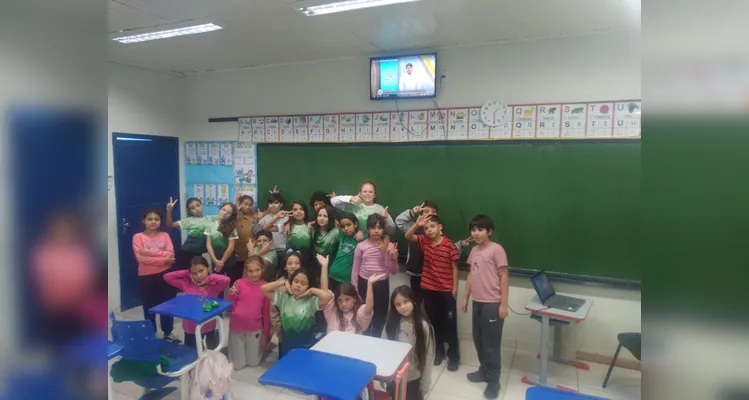 Confira a série de registros do amplo trabalho em sala de aula.