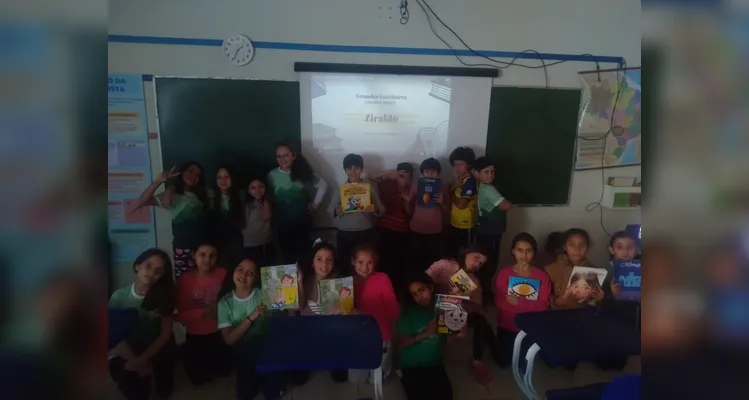 Confira a série de registros do amplo trabalho em sala de aula.