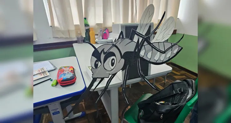 Confira os registros do encontro e diversificado trabalho sobre a dengue em sala de aula.