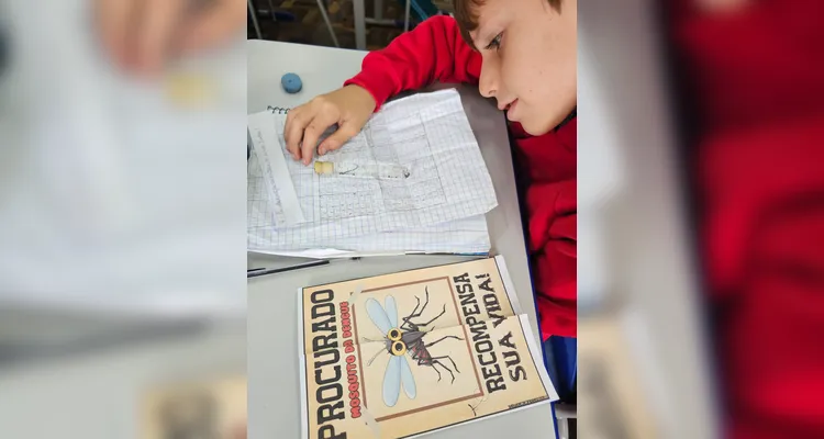 Confira os registros do encontro e diversificado trabalho sobre a dengue em sala de aula.