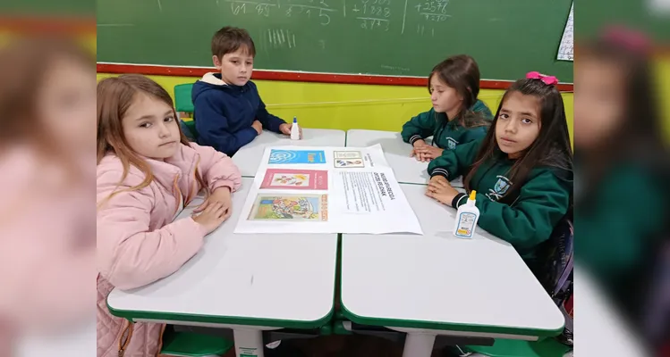 Confira os registros do amplo trabalho literário desenvolvido em sala de aula.