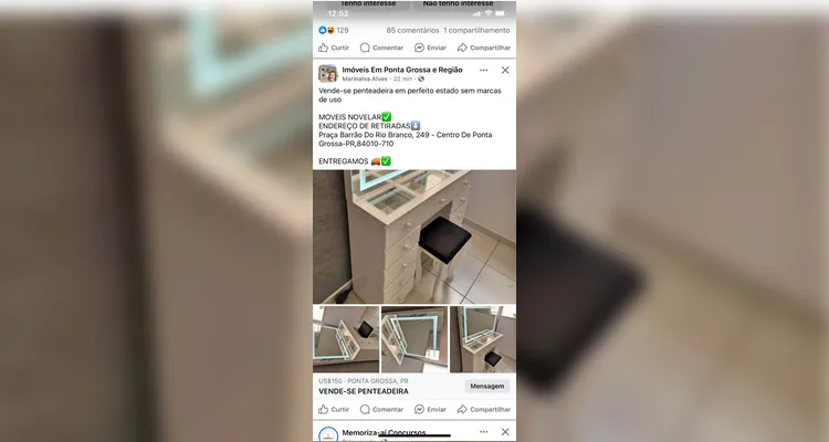 Móveis Novolar alerta para tentativa de golpe nas redes sociais -