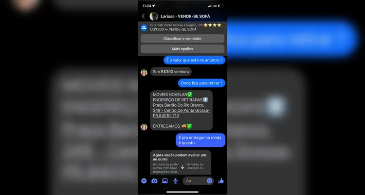 Móveis Novolar alerta para tentativa de golpe nas redes sociais -
