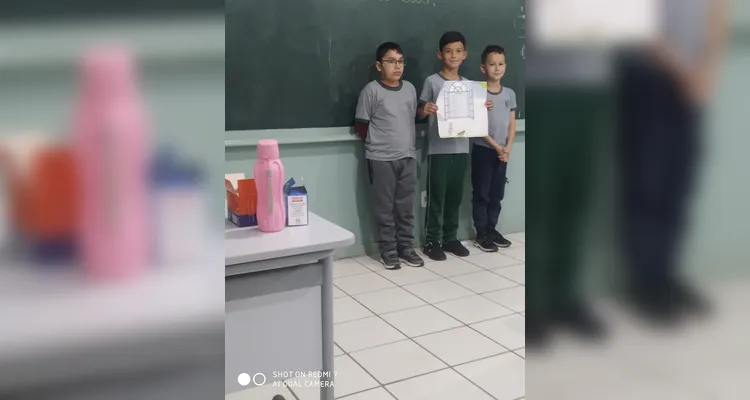 Veja os registros do trabalho literário em sala de aula.