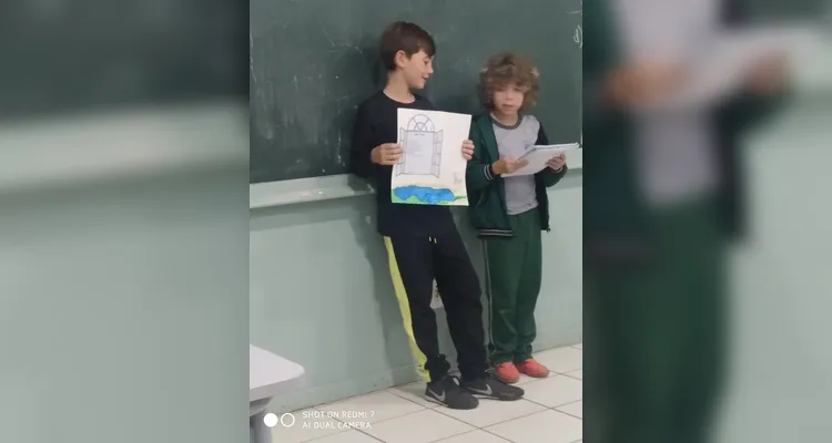 Veja os registros do trabalho literário em sala de aula.