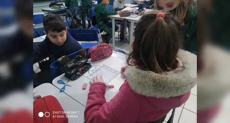 Veja os registros do trabalho literário em sala de aula.