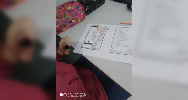 Veja os registros do trabalho literário em sala de aula.