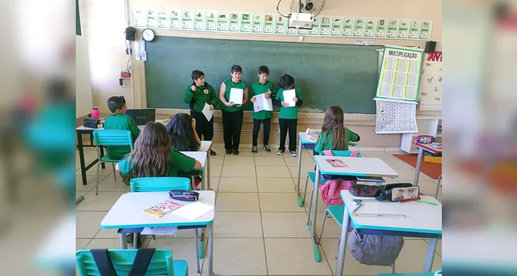 Proposta trouxe amplo conhecimento e dinâmicas em sala de aula.