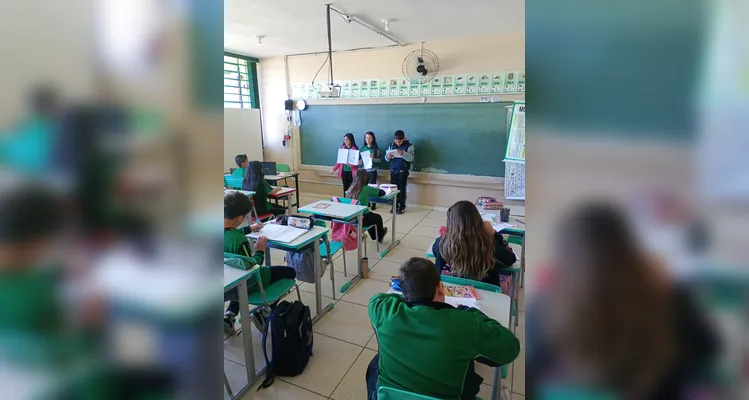 Proposta trouxe amplo conhecimento e dinâmicas em sala de aula.