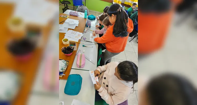 Trabalho contou com momentos diversificados sobre importância de 'comer bem'.