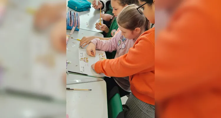 Trabalho contou com momentos diversificados sobre importância de 'comer bem'.