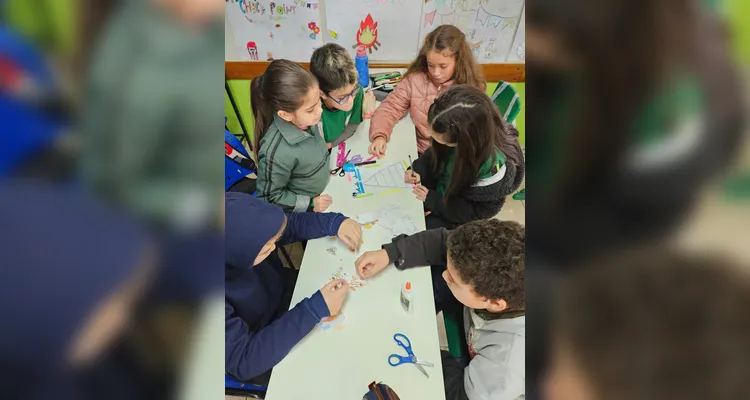 Trabalho contou com momentos diversificados sobre importância de 'comer bem'.
