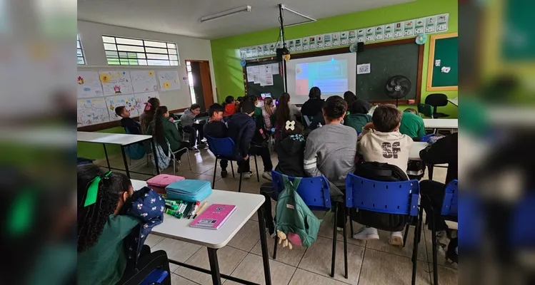 Trabalho contou com momentos diversificados sobre importância de 'comer bem'.