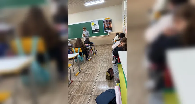Proposta engajou os educandos.