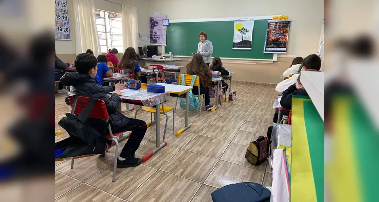Proposta engajou os educandos.