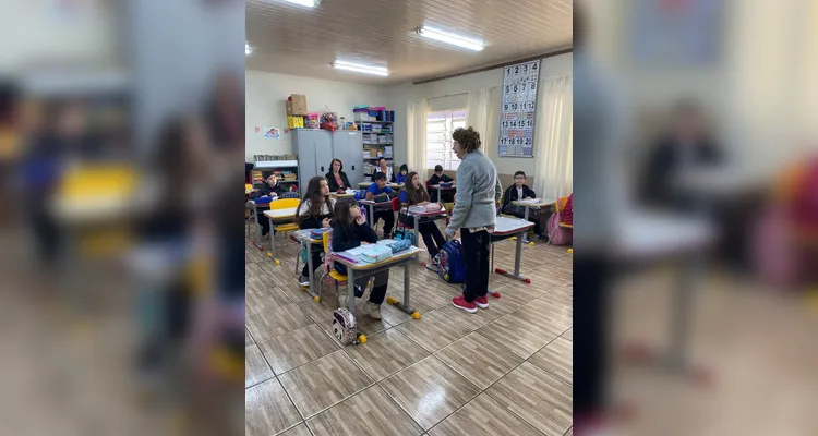 Proposta engajou os educandos.