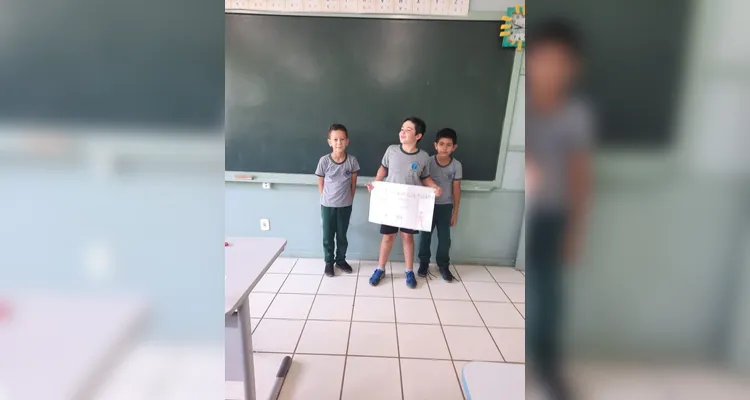 Produções ajudaram alunos a fixarem conteúdos linguísticos.