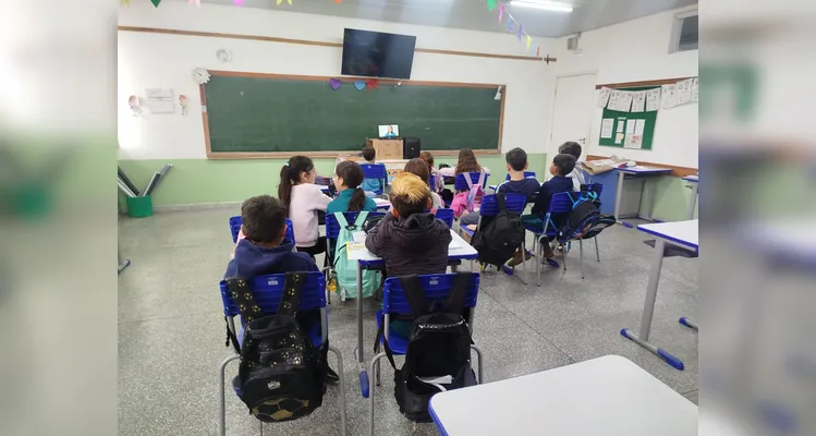 Produção audiovisual levou importantes conteúdos à sala de aula.