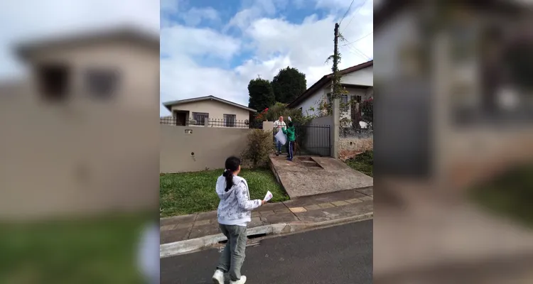 Confira os registros da ampla ação dos educandos em sala e pela sua comunidade.