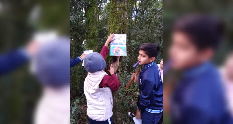 Confira os registros da ampla ação dos educandos em sala e pela sua comunidade.