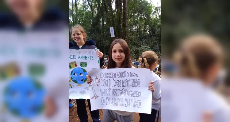 Confira os registros da ampla ação dos educandos em sala e pela sua comunidade.