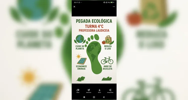 Veja a série de registros do amplo trabalho realizado pelos estudantes.