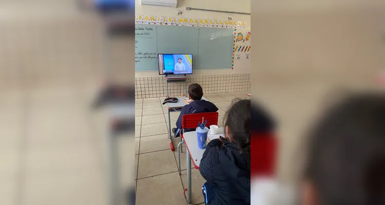 Confira os registros do trabalho em sala de aula.
