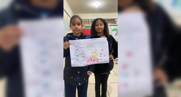 Confira os registros do trabalho em sala de aula.