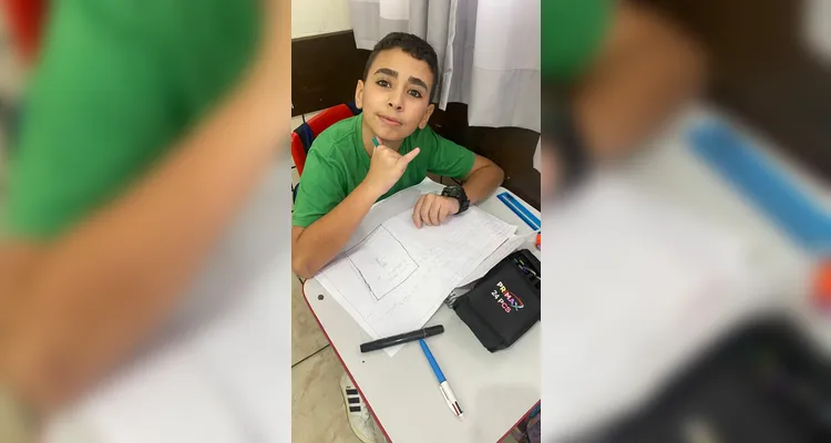 Confira os registros do trabalho em sala de aula.