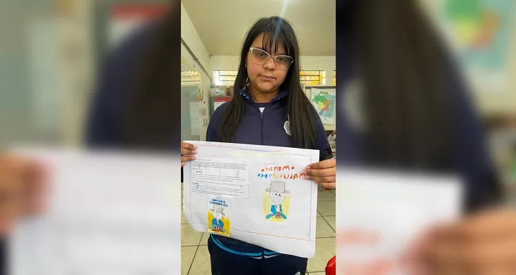 Confira os registros do trabalho em sala de aula.
