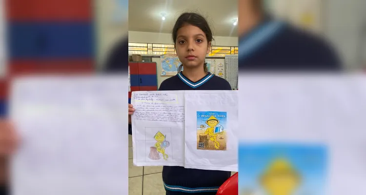 Confira os registros do trabalho em sala de aula.