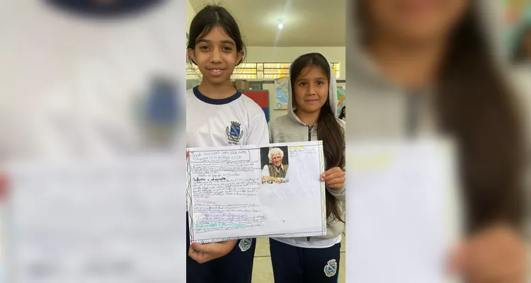 Confira os registros do trabalho em sala de aula.