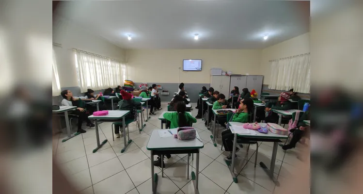 Confira como foi o amplo trabalho em sala de aula.