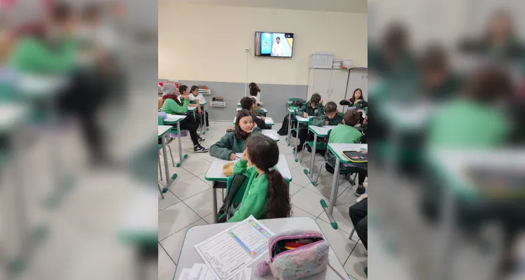 Confira como foi o amplo trabalho em sala de aula.