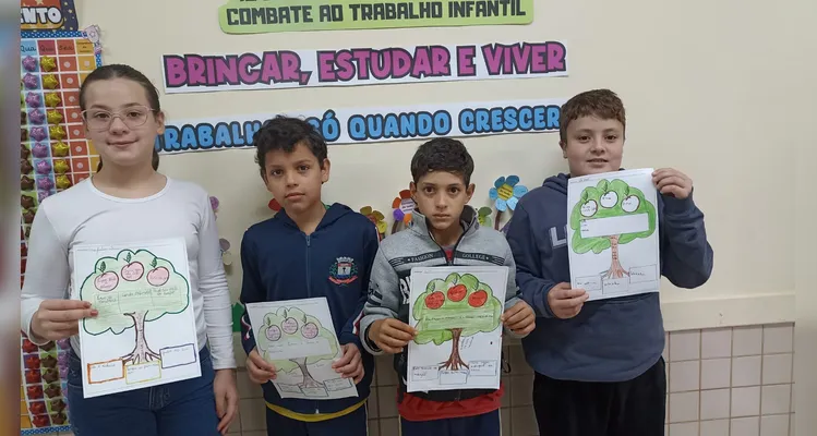 Confira as fotos do diversificado e amplo trabalho em sala de aula.