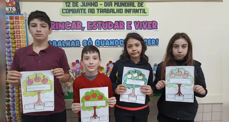 Confira as fotos do diversificado e amplo trabalho em sala de aula.