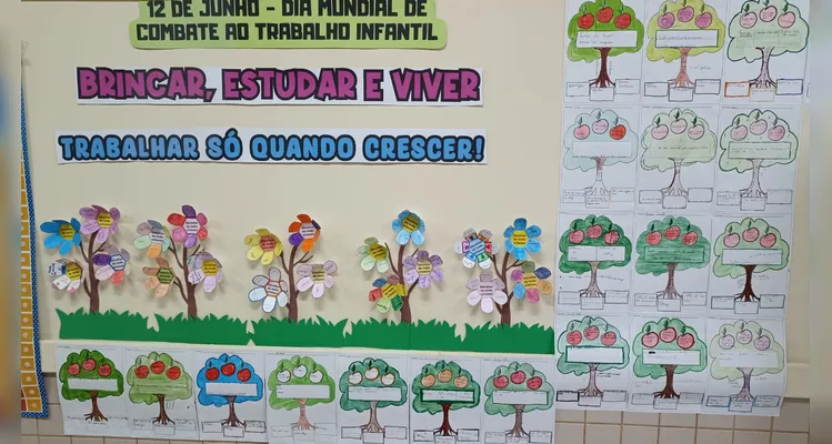 Confira as fotos do diversificado e amplo trabalho em sala de aula.