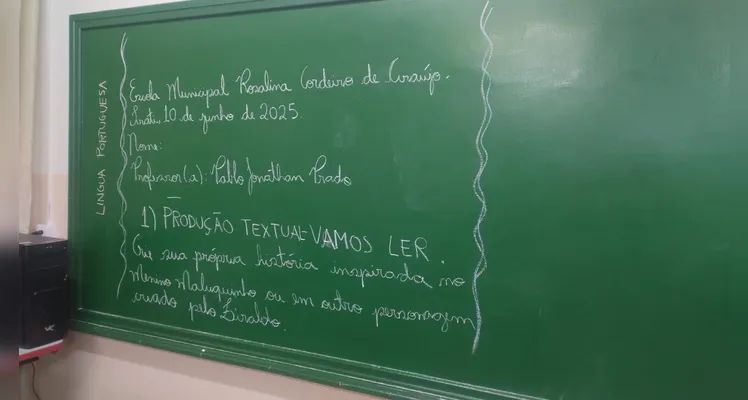 Educandos puderam conhecer mais da importância do autor na literatura nacional.