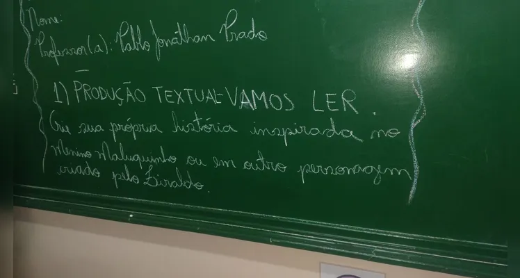 Educandos puderam conhecer mais da importância do autor na literatura nacional.