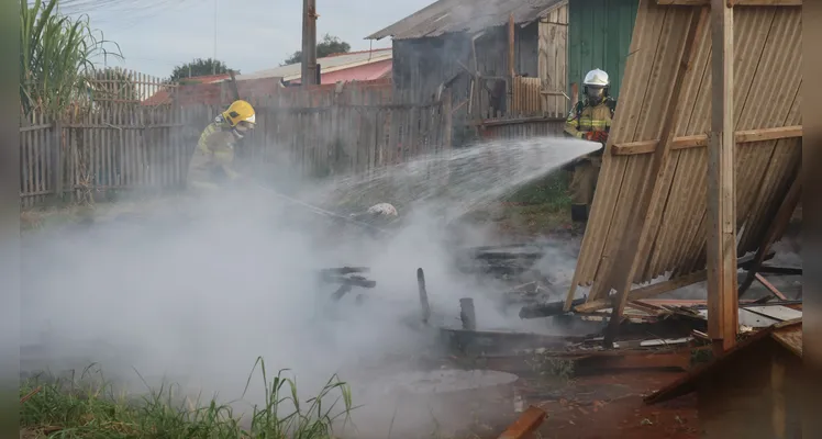 Ocorrência foi registrada no Residencial Andorinhas.