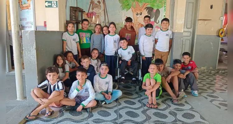 Educandos puderam imergir na ampla proposta em sala de aula.