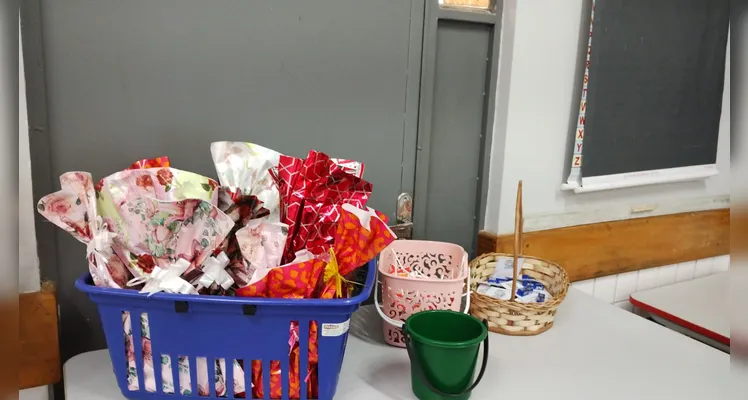 Veja as fotos da apresentação e trabalhos em sala de aula.